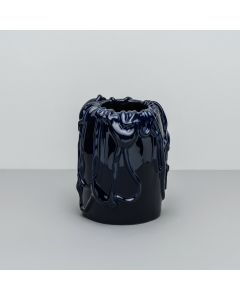 Vase Kvium Deep Cobalt